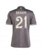 Real Madrid Brahim Diaz #21 Ausweichtrikot 2024-25 Kurzarm